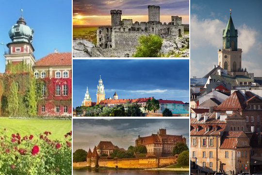 Wirtualne wycieczki w polskich regionach